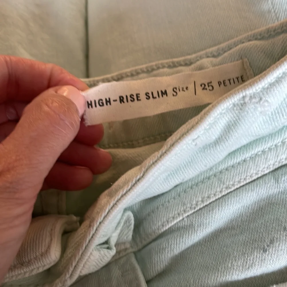 🎀DONATED🎀 Anthropologie High Rise Slim Jean - Picture 12 of 13